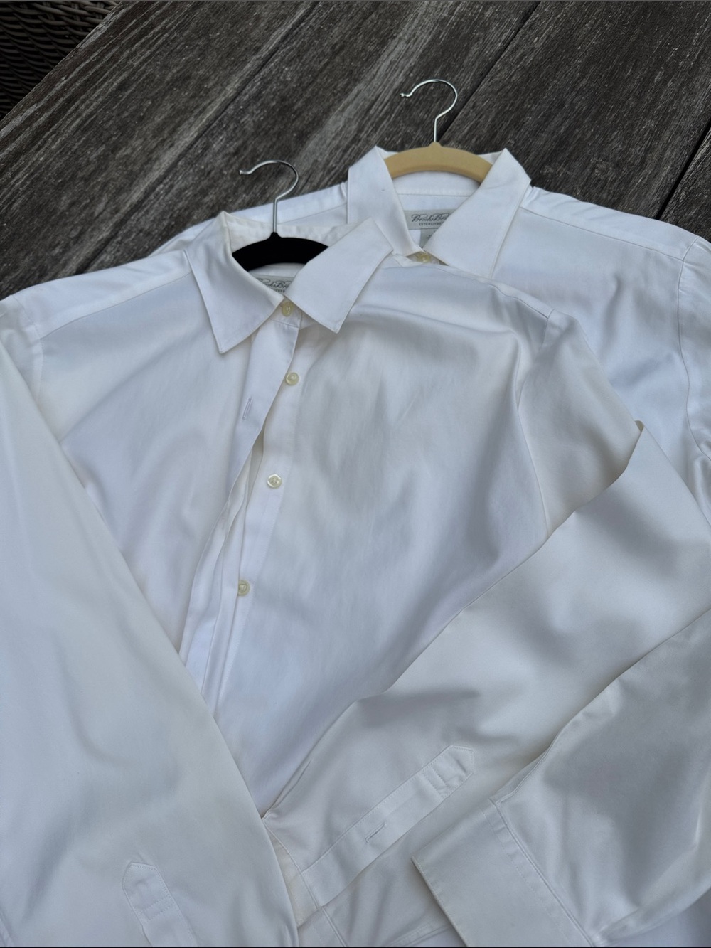 Lot of 2 | Brooks Brothers White Women’s no iron Dress Shirt